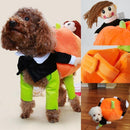Disfraz Perro Llevando Calabaza